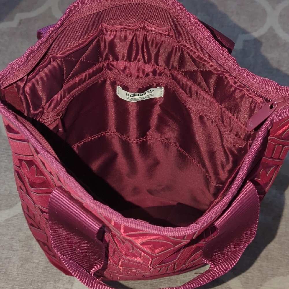 Adidas Women's Magenta Backpack - Picture 7 of 9